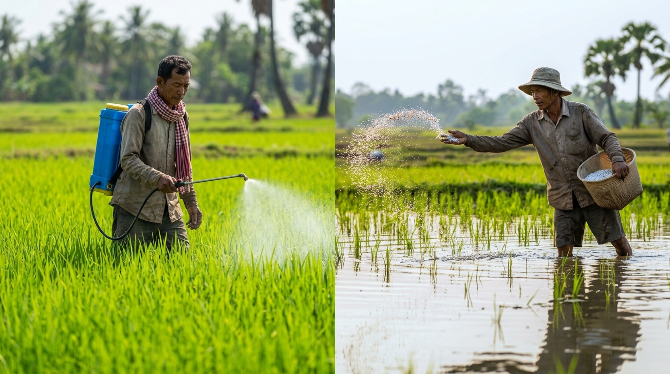 Liquid Fertilizer vs Granular Fertilizer